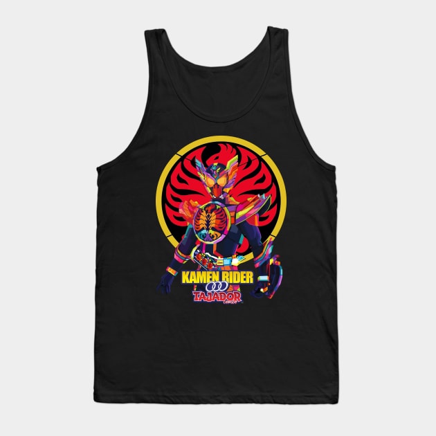 Kamen Rider OOO TAJADOR combo Tank Top by desilutfiaa